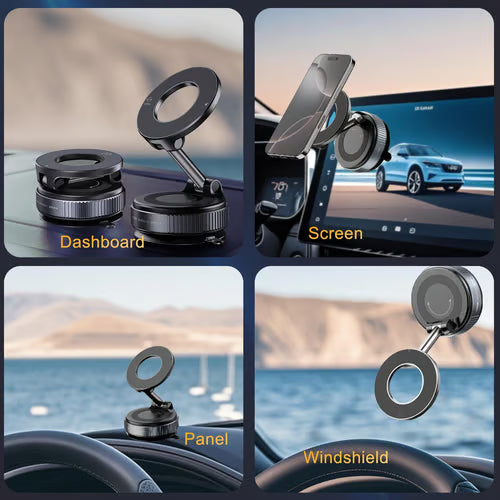 Magnetic Phone Holder Vacuum suction
