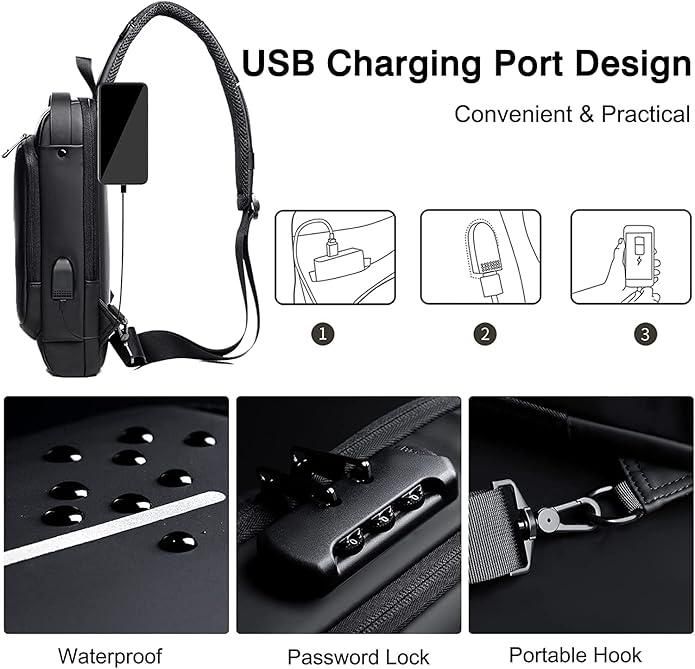 Smart Sling Bag for Men & Women