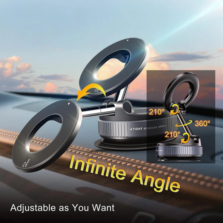 Magnetic Phone Holder Vacuum suction