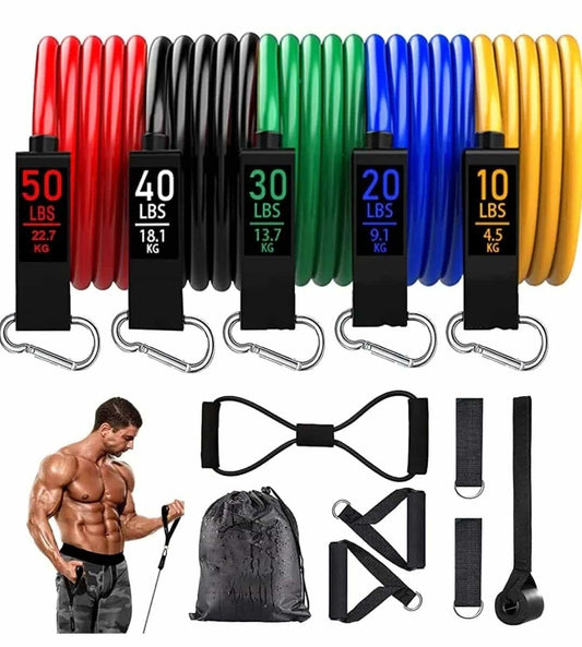 ✨Resistance Band Set for Heavy Workout | Limited in Stock 🔥🏋🏻