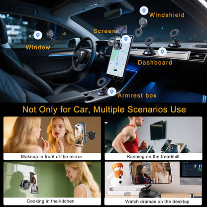 Magnetic Phone Holder Vacuum suction