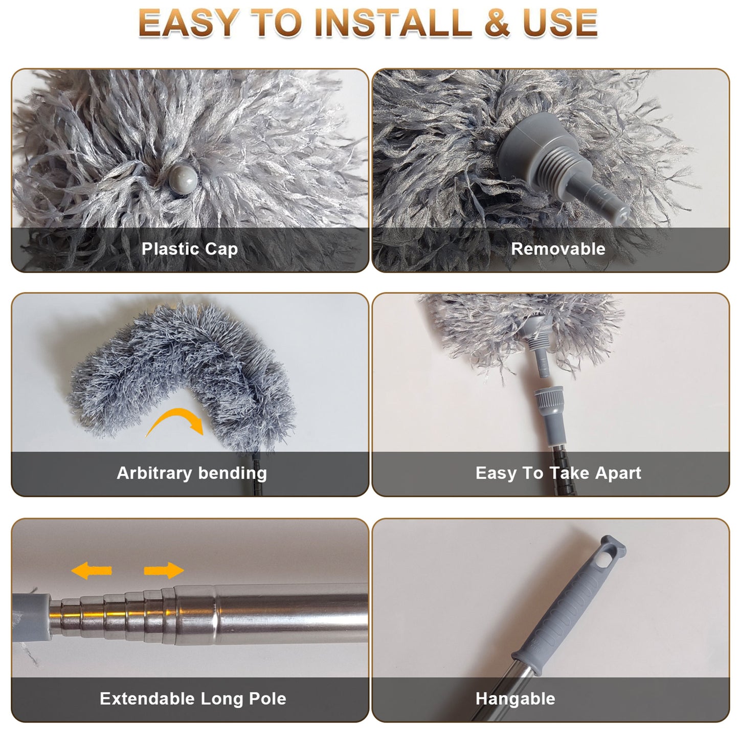 EXTENDABLE CLEANING DUSTER🧹(Multipurpose)